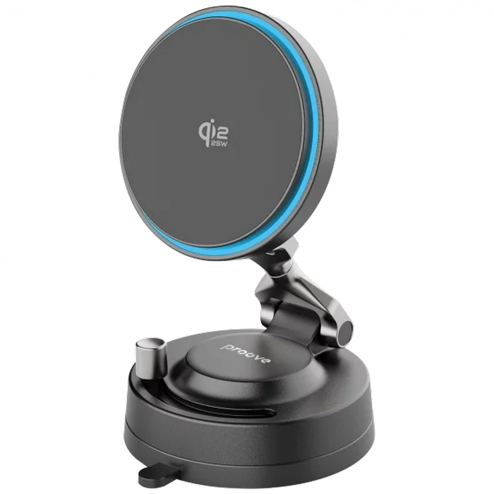 Suport Auto Proove Jetlock Qi2.2 Negru
