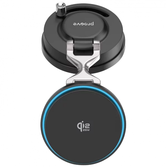 Suport Auto Proove Jetlock Qi2.2 Negru