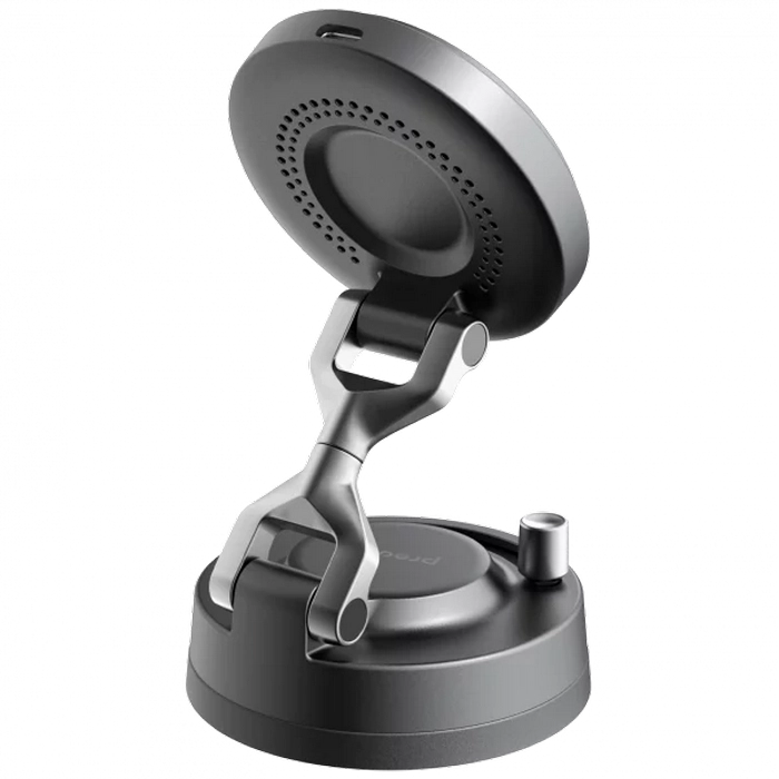 Suport Auto Proove Jetlock Qi2.2 Negru