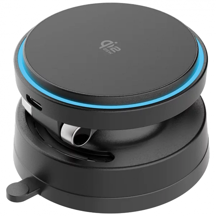 Suport Auto Proove Jetlock Qi2.2 Negru