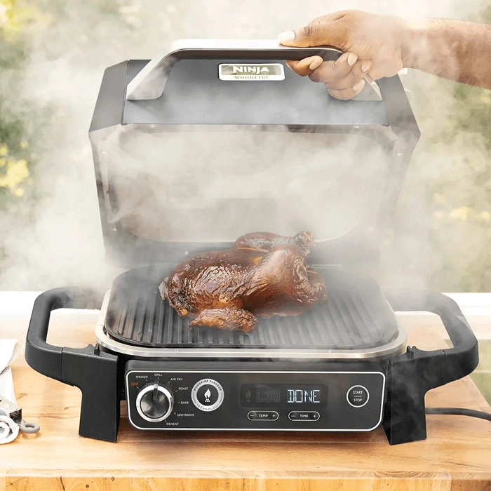 Электрический Гриль Ninja Woodfire OG701EU Серый