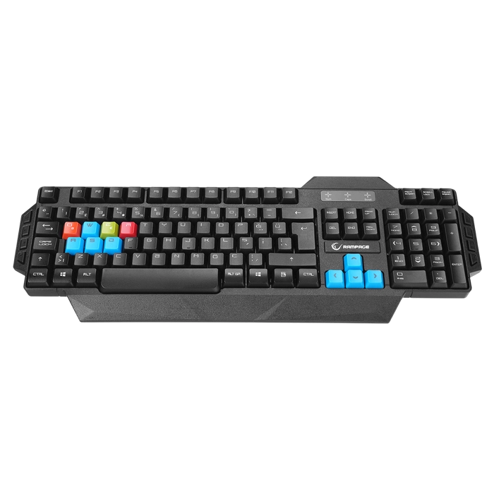 Set Tastatură + Mouse Gembird KBS-UMG-01-DE Membrană Negru