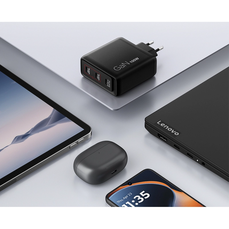 Încărcător Lenovo Multi-port GaN Charger Negru