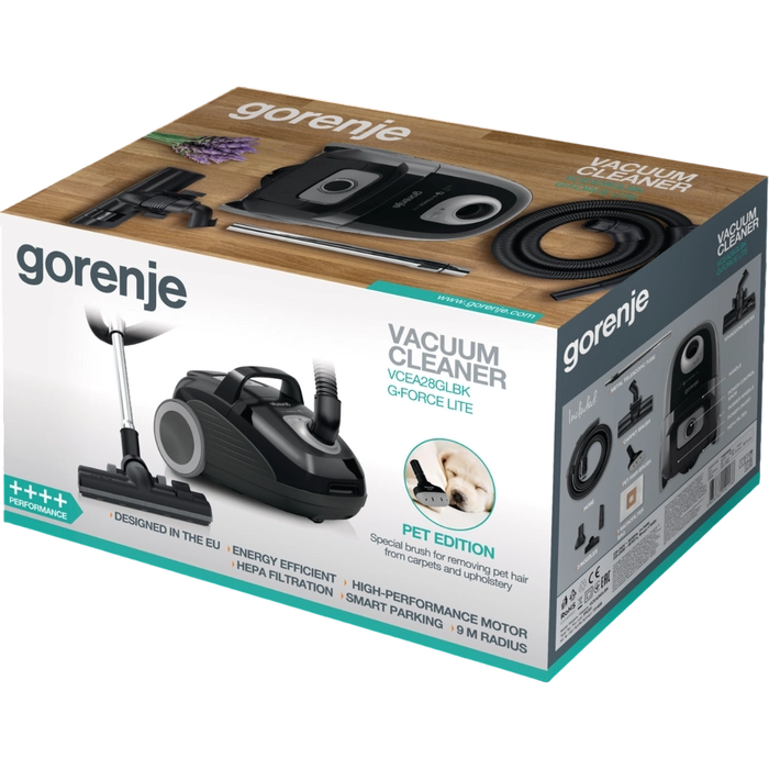 Aspirator Vertical Gorenje VCEA28GLBK Negru