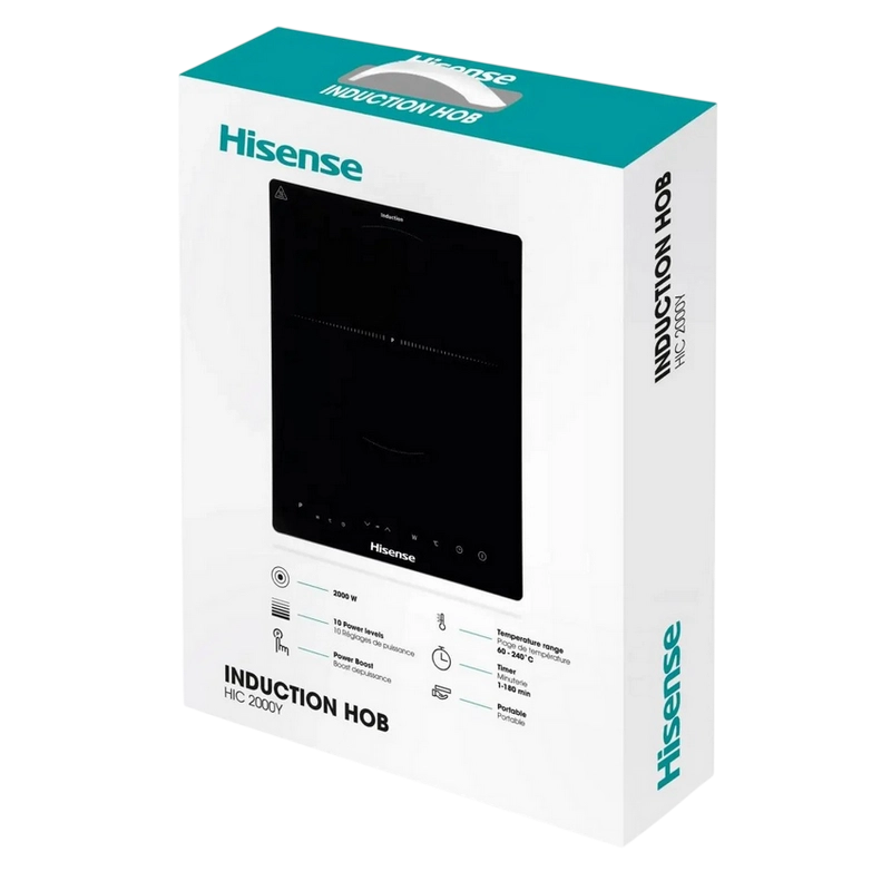 Индукционная настольная плита Hisense HIC2000Y Черный
