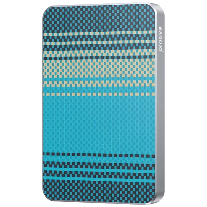 Портативное зарядное устройство Proove Carbon Slim 20W Серебристый