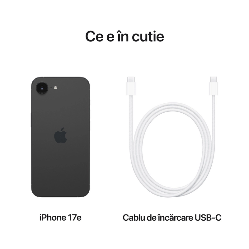 Smartphone Apple iPhone 17e Negru