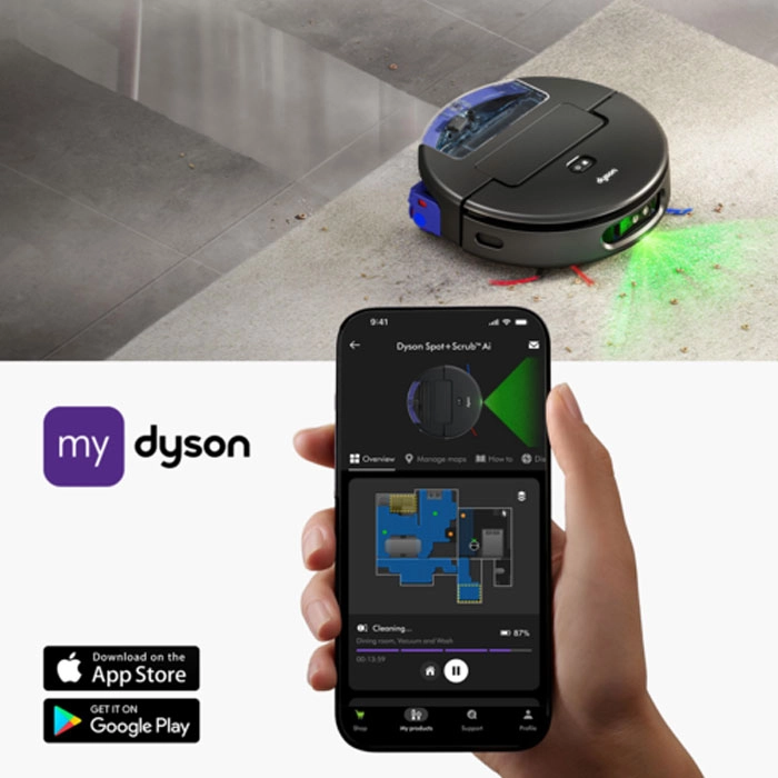 Aspirator Robot Dyson Spot+Scrub Ai Negru