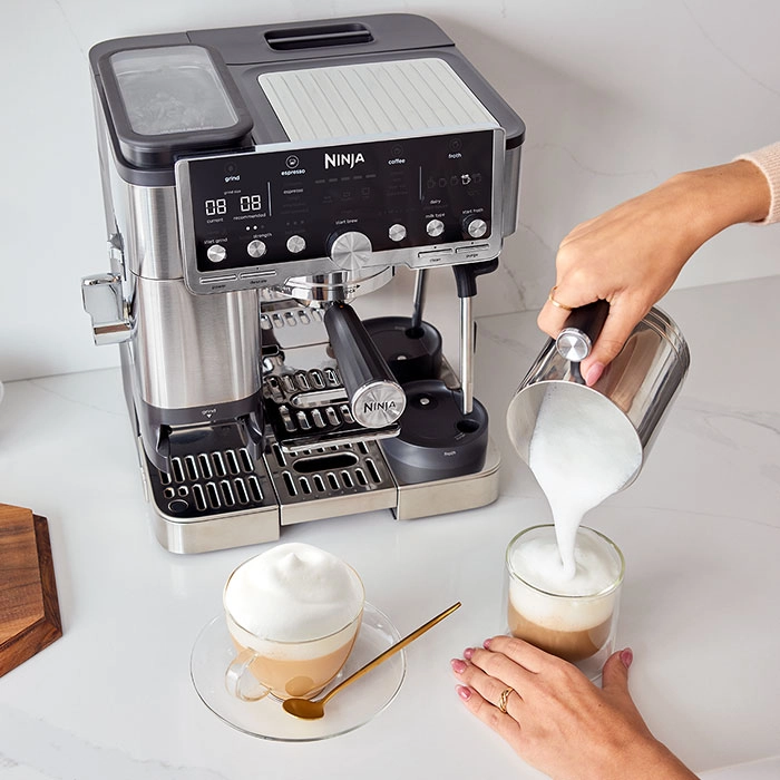 Cafetiera manuala Ninja ES701EU Oțel inoxidabil