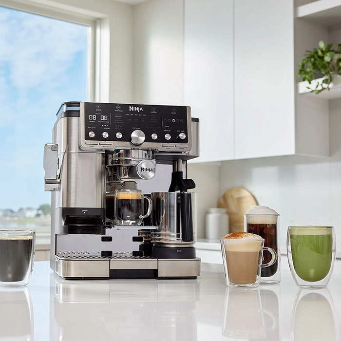 Cafetiera manuala Ninja ES701EU Oțel inoxidabil