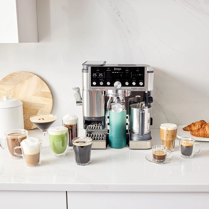 Cafetiera manuala Ninja ES701EU Oțel inoxidabil