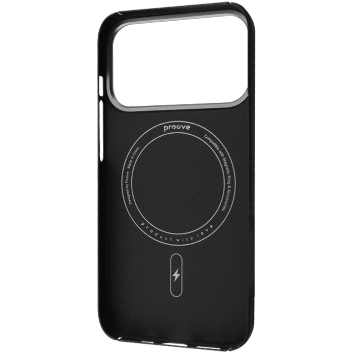 Чехол Proove Apple iPhone 17 Pro Carbon Slim with MagSafe Sunflare