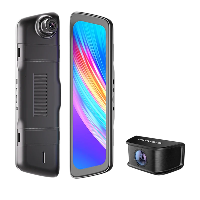 Комплект видеорегистраторов передней и задней панели автомобиля DDPAI E3 + Rear Cam Черный