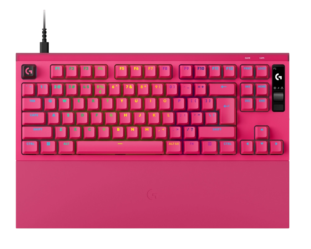 Tastatură Logitech G Pro X2 Rapid Mecanic Roz