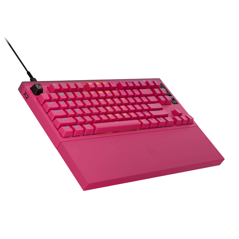 Tastatură Logitech G Pro X2 Rapid Mecanic Roz