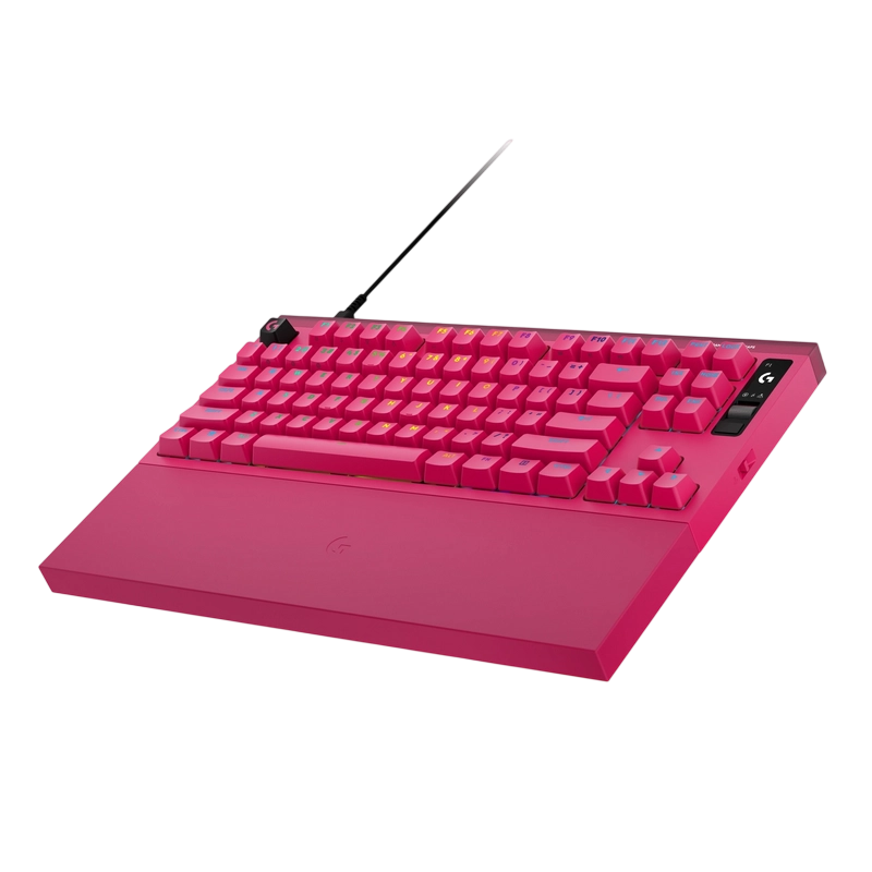 Tastatură Logitech G Pro X2 Rapid Mecanic Roz