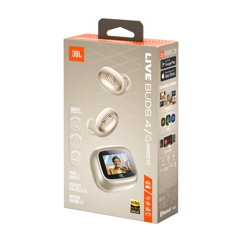 Bluetooth наушники JBL LIVE Buds 4 Champagne