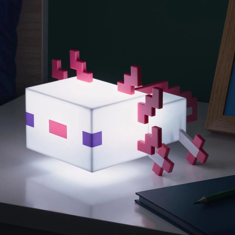 Ночник Paladone Axolotl Light V3 Многоцветная