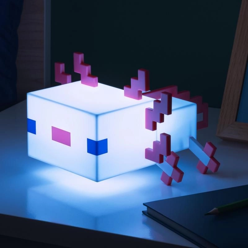 Ночник Paladone Axolotl Light V3 Многоцветная