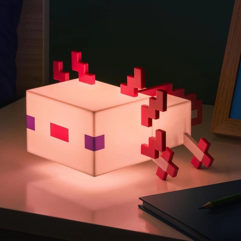 Ночник Paladone Axolotl Light V3 Многоцветная