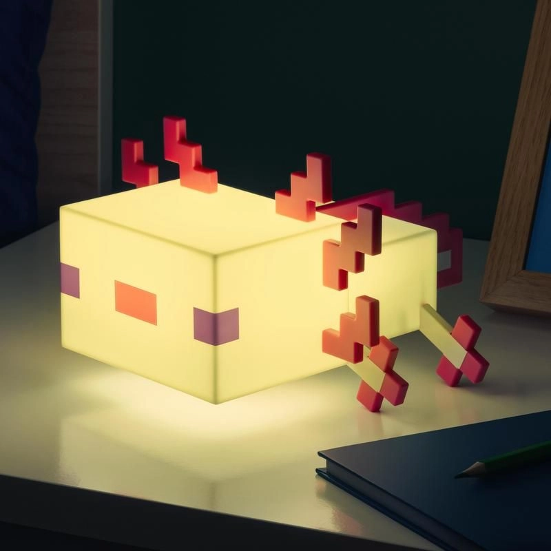 Ночник Paladone Axolotl Light V3 Многоцветная