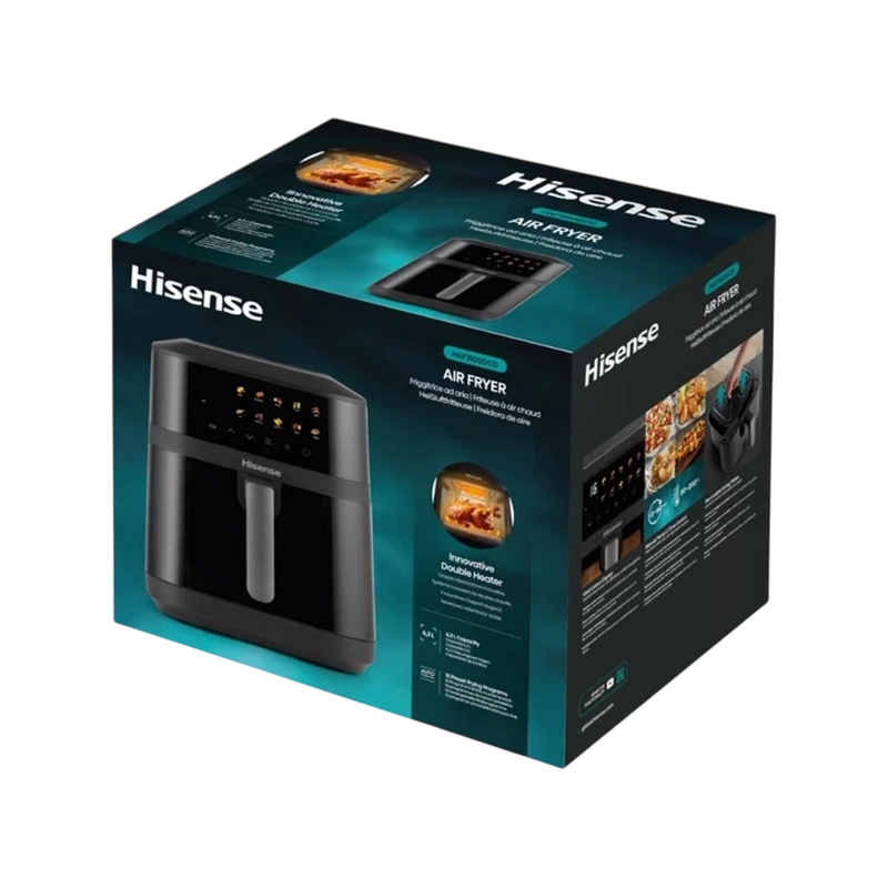 Friteuză cu aer cald Hisense HAF1800DCD Negru