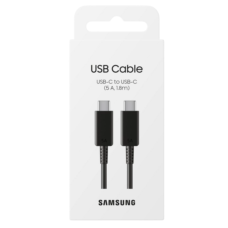 Cablu încărcare și sincronizare Samsung Type-C to Type-C Cable Negru