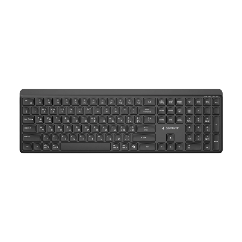 Tastatură Gembird KB-WPS-03-CYRL Membrană Negru