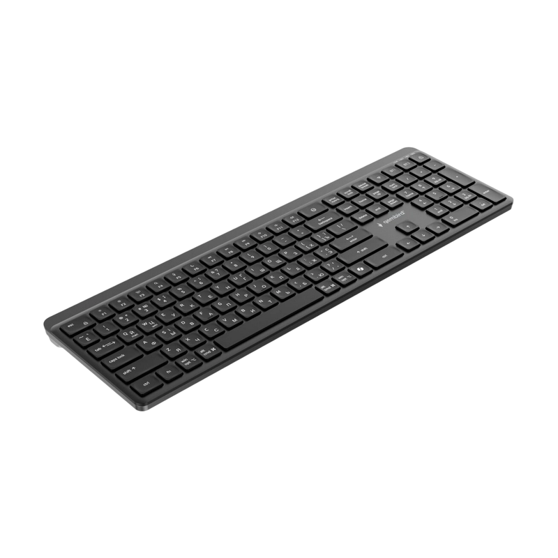 Tastatură Gembird KB-WPS-03-CYRL Membrană Negru