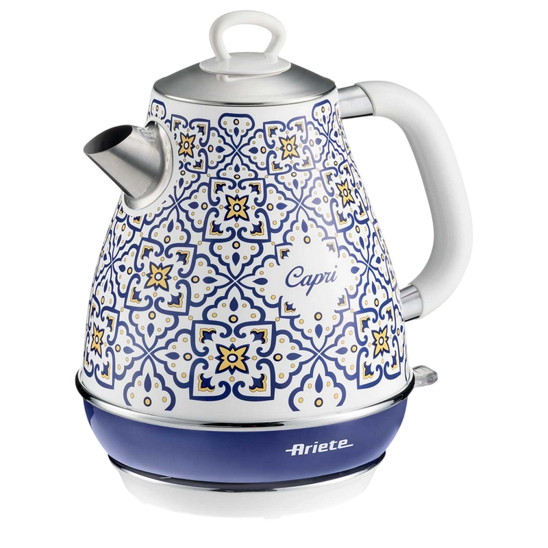 Электрочайник Ariete Capri Белый | Синий