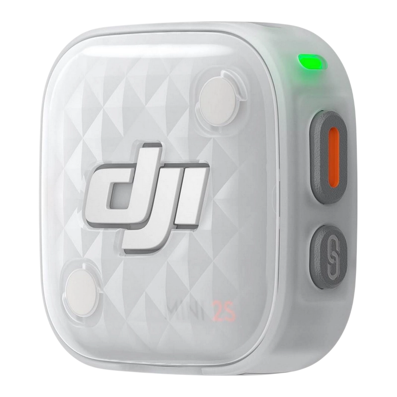 Microfon portabil pentru înregistrare vocală DJI Mic Mini 2S Transmitter Fără fir Alb