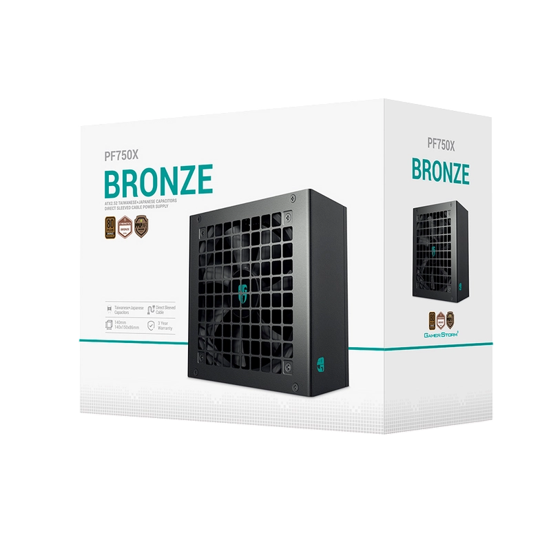 Sursă Alimentare PC Deepcool GamerStorm PF750X ATX Negru