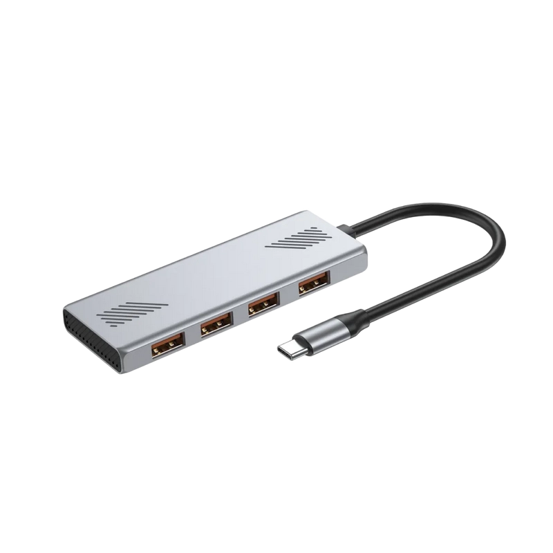 USB-концентратор Gembird UHB-CM-U310-A4-01 Серебристый