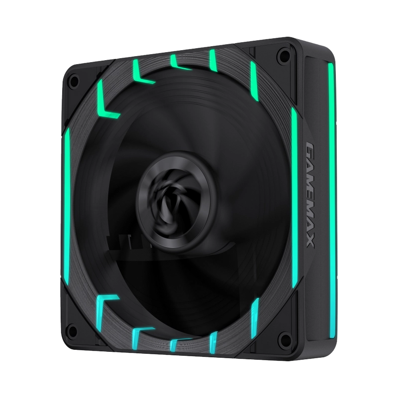 Ventilator PC Gamemax Tornado T12 ARGB 120 mm Negru