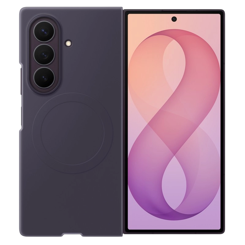 Чехол Samsung Galaxy Fold 8 Ultra Silicone Magnet Case Фиолетовый