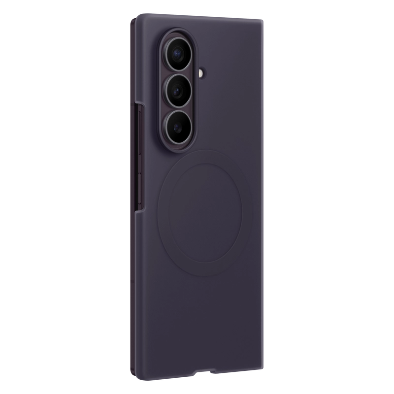 Чехол Samsung Galaxy Fold 8 Ultra Silicone Magnet Case Фиолетовый