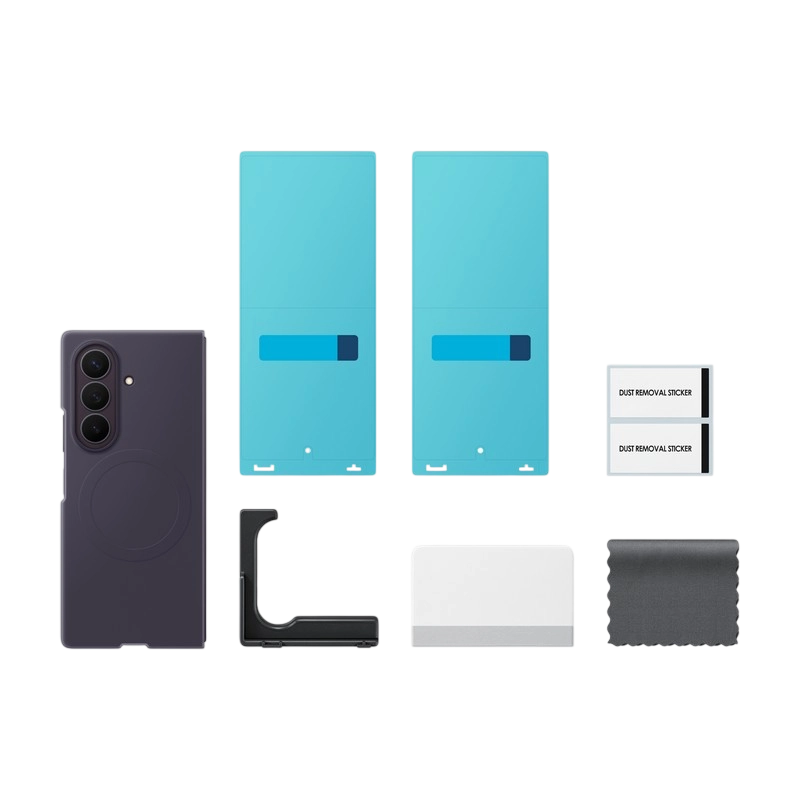 Чехол Samsung Galaxy Fold 8 Ultra Silicone Magnet Case Фиолетовый