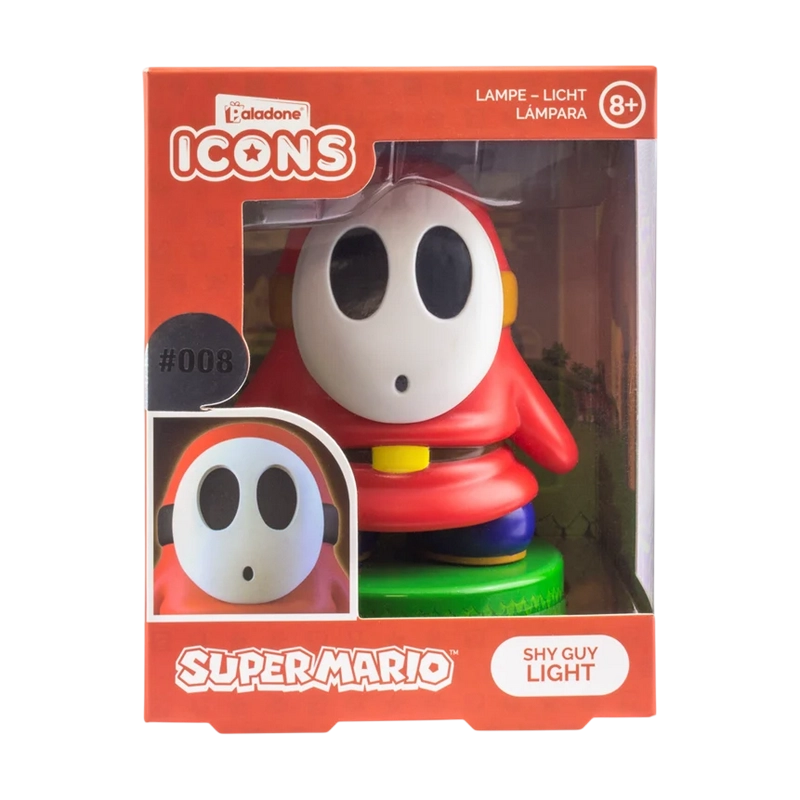 Lampă de noapte Paladone Shy Guy Icon Light V3