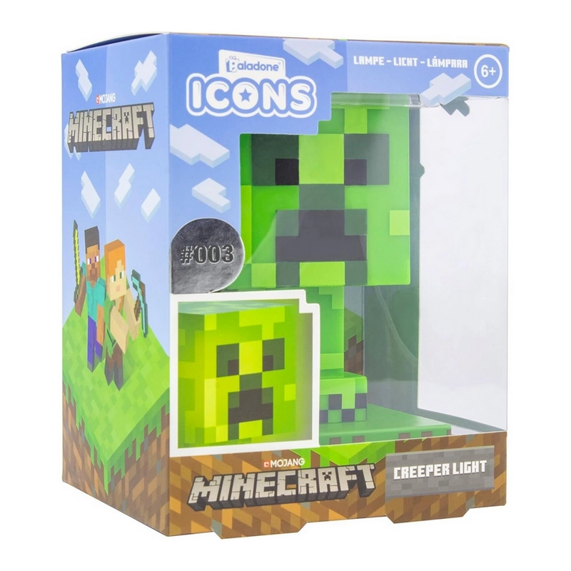 Ночник Paladone Minecraft Creeper Icon Light