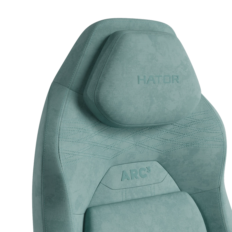 Игровое кресло HATOR Arc 3 L Велюр Бирюзовый