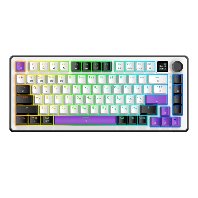 Клавиатура HATOR Hellyberry HK75 PRO Wireless Механический Белый