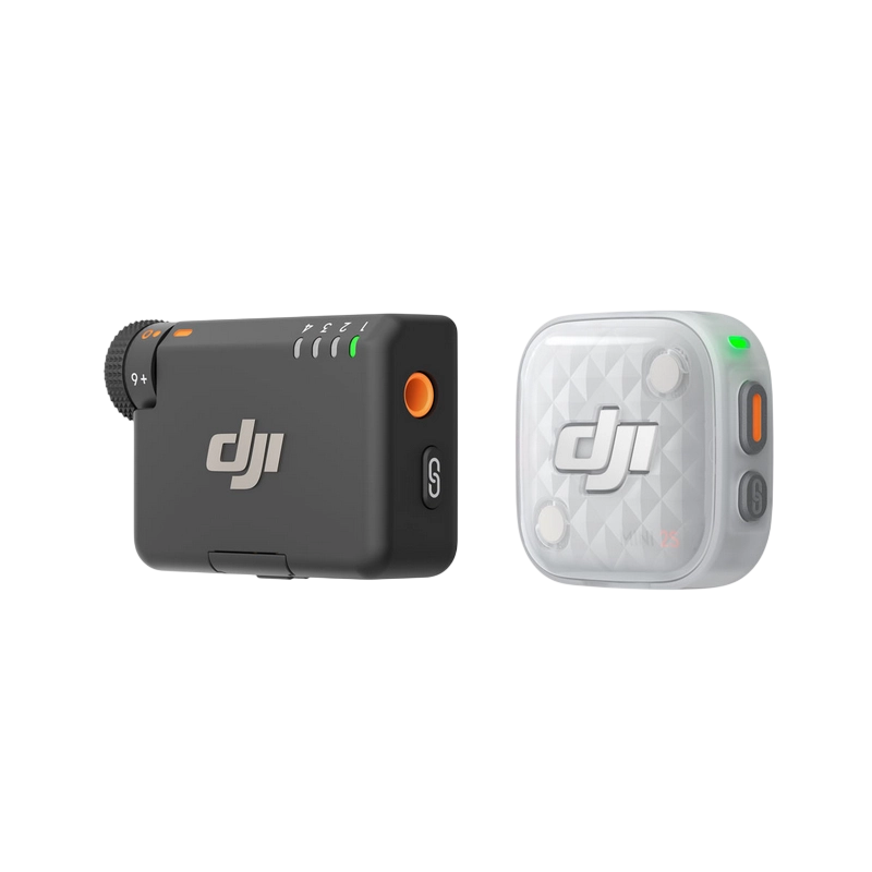 Microfon portabil pentru înregistrare vocală DJI Mic Mini 2S (1 TX + 1 RX) Fără fir Negru