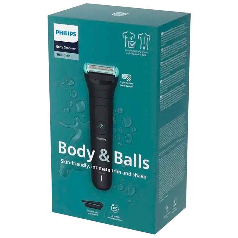 Trimmer pentru bărbați Philips BG5470/15 Negru