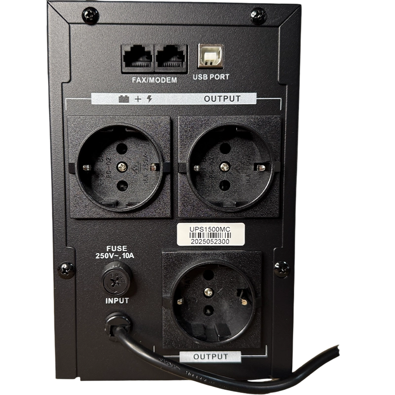 Источник бесперебойного питания Ultra Power UPS1200ME Черный
