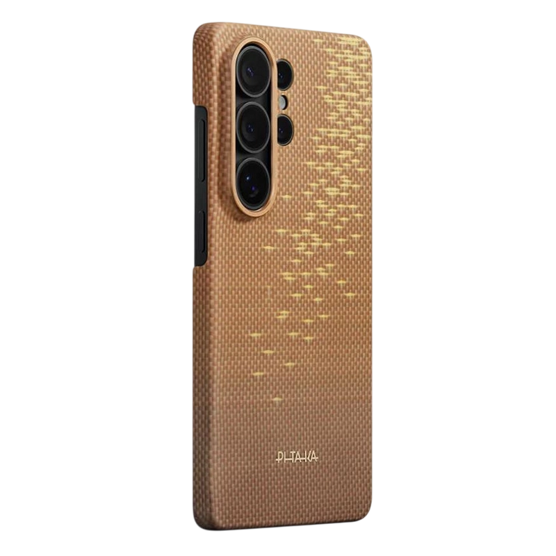 Чехол Pitaka Samsung S26 Ultra Edge Golden Glint