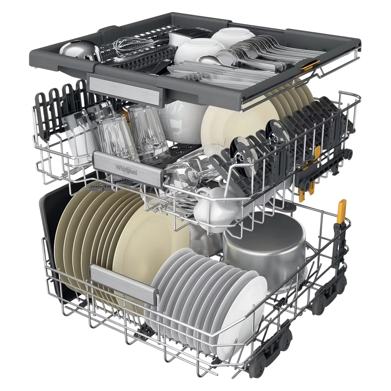 Посудомоечная машина Whirlpool W7F HS51 X Нержавеющая сталь