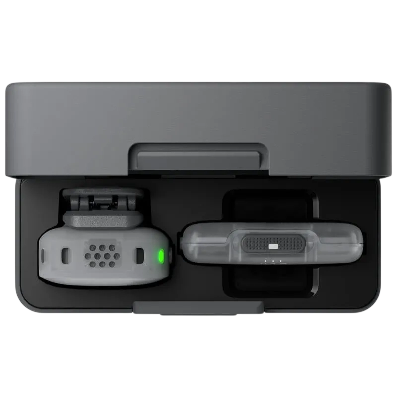 Case de încărcare DJI Mic Mini 2 pentru 1TX + 1Mobile RX Fără fir Negru