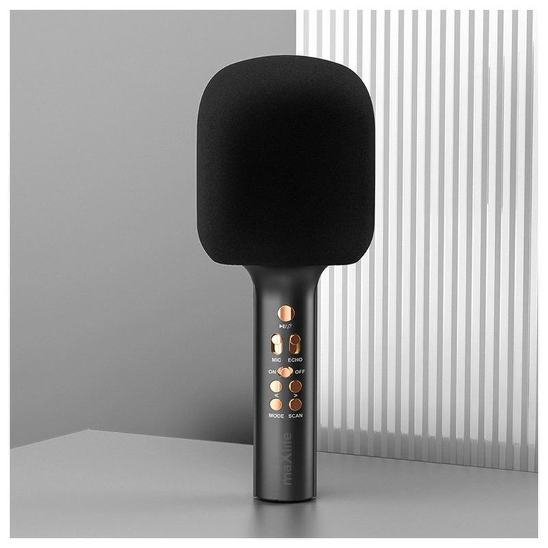 Microfon Karaoke Maxlife MXBM-600 Fără fir Negru