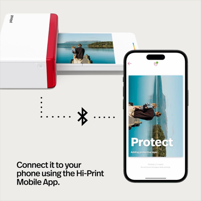 Imprimantă foto Polaroid Hi Print 4x6 Photo Printer Alb