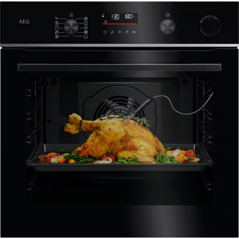 Электрический духовой шкаф AEG TR6PB531SB Черный